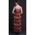 thumbnail image 2 of Bimba Robe Longue d'Été Sans Manches à Imprimé Teinture sur Nœuds Décontractée Maxi de Plage pour Femmes - X-Grand, 2 of 5