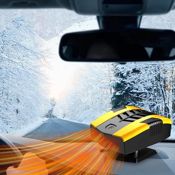 Yellow Yellow Car Heater And Cooler Dualfunction Defogger And Fast