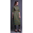 thumbnail image 3 of Bimba Viscose Santoon Kurta Summer Tunic Printed Straight KurtisForWomen, 3 of 5