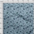 thumbnail image 3 of oneOone Polyester Spandex Light Blue Fabric Florals Fabric For Sewing Printed Craft Fabric By The Yard 56 Inch Wide, 3 of 5