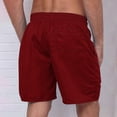 thumbnail image 4 of Soki Men's Casual Beach Shorts Clearance Drawstring Shorts With Pocket, 4 of 4