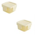 thumbnail image 2 of CHUANK Mini Plastic Food Storage Containers with Lids Small Airtight Containers Square School Lunch Containers for Leftover Food Containers Food Storage Discount, 2 of 6