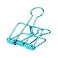thumbnail image 2 of pitrice 20 Pieces Metal Paper Clip Electroplated Solid Color Replacement Home School Examination Papers Clips Accessories Blue 19mm, 2 of 9