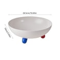 thumbnail image 3 of Nilvkv Fashion Easy High Fruit Tray Household Candy Snack Tray Multi-Colour Living Room Coffee Table Fruit Tray Large Capacity, 3 of 5
