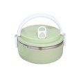 thumbnail image 3 of 700ml 1 Layer Round Food Lunch Box Stainless Steel Lunch Box Lunch Box Food Storage Box Childrens Lunch Box Hot Food, 3 of 8