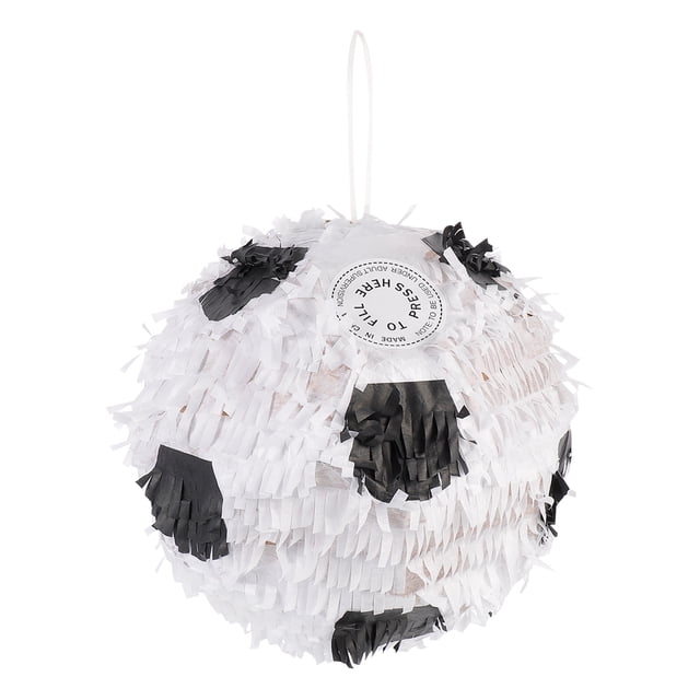 Shisuyan Football Birthday Party Paper Pinata Plaything Pinata Sugar Filled Toy