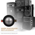 thumbnail image 4 of Shisuyan Horn Diaphragm Replacement Round 34.4mm Diaphragm Speaker Accessory Part, 4 of 8