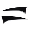 thumbnail image 2 of Rear Window Side Spoilers, Accurate Glossy Black Wear Resistant Anti Aging Simple Installation Side Splitter Trim Colorfast  For Car, 2 of 8