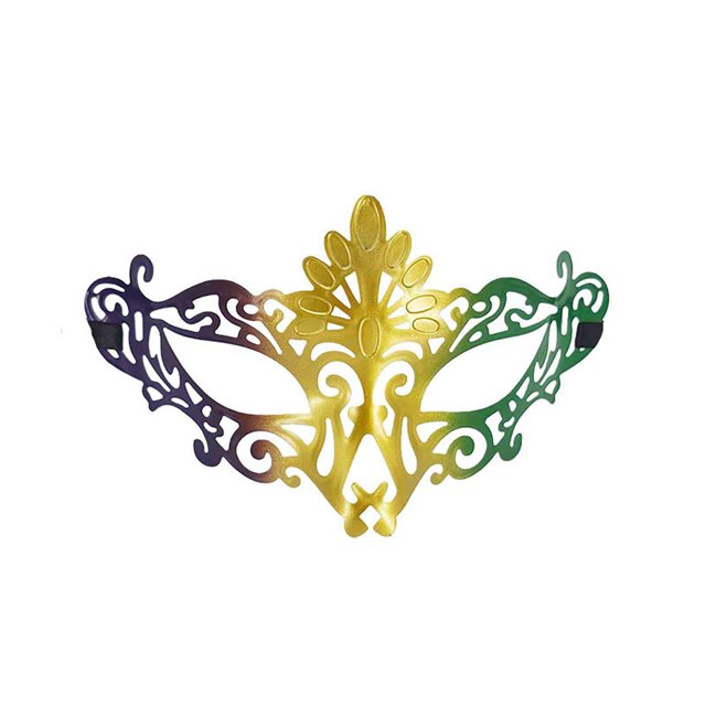 Spray Paint for Plastic, Casual Carnival Party Half-Face Spray Paint Style Three-Color Mask, Unisex Mask