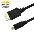 thumbnail image 2 of SatelliteSale High-Speed Micro HDMI to HDMI TV Adapter Cable [24K Gold Plated | Copper Core | PVC Jacket] 4K, 2 of 5