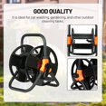 thumbnail image 3 of MesaSe Hose Reel Cart Gardening Tool Pipe Storage Rack for Outside Farm Car Washing BM02 25M, 3 of 7
