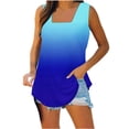 thumbnail image 2 of UPPADA Womens Spaghetti Strap Yoga Tank Tops Strappy Back Activewear Workout Compression Tops Workout Tank Tops Athletic Built In Bra Cross Back Cute Tops,Clearance Sales Today Deals Prime, 2 of 5