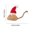 thumbnail image 2 of Jouet à Mâcher Simulation de Chiot de Noël Jouet Indestructible pour Chien Jouet de Chat de Noël Jouet Interactif Drôle et Mignon pour Chien et Chat Jouet de Noël pour Chat, 2 of 3