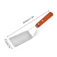thumbnail image 4 of relayinert Spatule en Métal Professionnelle Argentée pour Cuisine en Acier Inoxydable Spatule en Métal Professionnelle pour Acier Inoxydable Coulé B 1Ensemble, 4 of 6