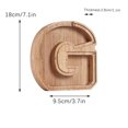 thumbnail image 1 of Agiferg Personalized Wooden Name Money Box Wooden Deposit Box Twenty Six English Letters, 1 of 6