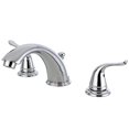 thumbnail image 1 of Kingston Brass Yosemite KB2961YL Widespread Two Handle Lavatory Faucet, Polished Chrome, 1 of 1
