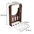 thumbnail image 3 of TIELUTT Bread Bake Slicer Cutter Foldable Compact Bread Slicing Kitchen Accessories Bread Machine Baking Sheets for Oven Glass Bakeware Set Bakeware Organizer Slide Out Small Baking Sheets for Oven Ba, 3 of 4