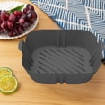 thumbnail image 2 of Yhmxh Heat Tolerant Flexible Baking Pan For Fryers And Ovens Nonstick Easy To Clean Kitchen Accessory Home and Kitchen kitchen Accessories kitchen Essentials, 2 of 5