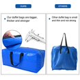 thumbnail image 2 of Heavy Duty Extra Large Storage Bags, XL Blue Moving Bags for College Dorm Room Essentials, Moving Supplies Compatible with IKEA Frakta Cart, 4 Packs, 2 of 5