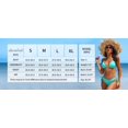 thumbnail image 2 of Charmo Ensemble de Maillot de Bain Bikini pour Femmes, Tour de Cou, Col Montant, Dos Croisé, 2 of 6