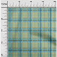 thumbnail image 1 of oneOone Cotton Silk Fabric Madras Check Printed Craft Fabric BTY 42 Inch Wide, 1 of 4