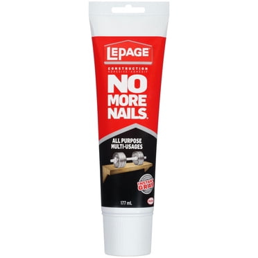 Adhésif de constrution No More Nails de LePage à multi-usages