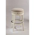 thumbnail image 1 of Hillsdale Tabouret de Bar Pivotant Tillman en Blanc, 1 of 1