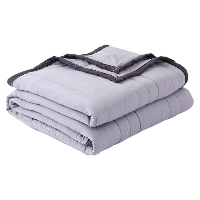 Hearth & Gear Summer Quilt Solid Color Air Conditioning Blanket Easy Washable For Comfortable Sleep Blanket for Bed Lightweight Summer Blankets Size Men Blanket Netted Blanket Heat Blanket Blanket