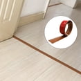 thumbnail image 4 of Visland Door Seal Strip Self-Adhesive Floor Transition Strip Simple Installation Easy Cut PVC Edge Guard Seamless Floor Corner Cover, 4 of 7