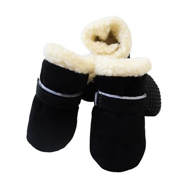 SIfdSeng Dog Hoodie Medium Size Dog Pet Snow Boots Plus Velvet Warm Soft-Soled Shoes Warm and Windproof Pet Shoes Dog Shirt for Large Dogs Girl Dog Sweatshirts for Medium Dogs Boy