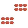 thumbnail image 1 of relayinert 6pcs/set Waterproof Place Mats Easy Wash Durable Elegant Non-Slide For Home And Restaurant Plastic Non- Slide Place Mat orange 45*32.5cm 2Set, 1 of 6