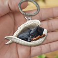 thumbnail image 3 of Yeacher Independent Station Cross-border UV Printing Keychain Car Key Pendant Acrylic Creative Cute Dog Animal, 3 of 6