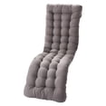 thumbnail image 2 of Polyester Garden Recliner Cushion Mat Office Chair Seat Cushions Reclining Chair, 2 of 8