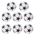 thumbnail image 1 of 8Pcs Black White Five-star Table Small Football Desktop Football Machine Soccer Toys, 1 of 9