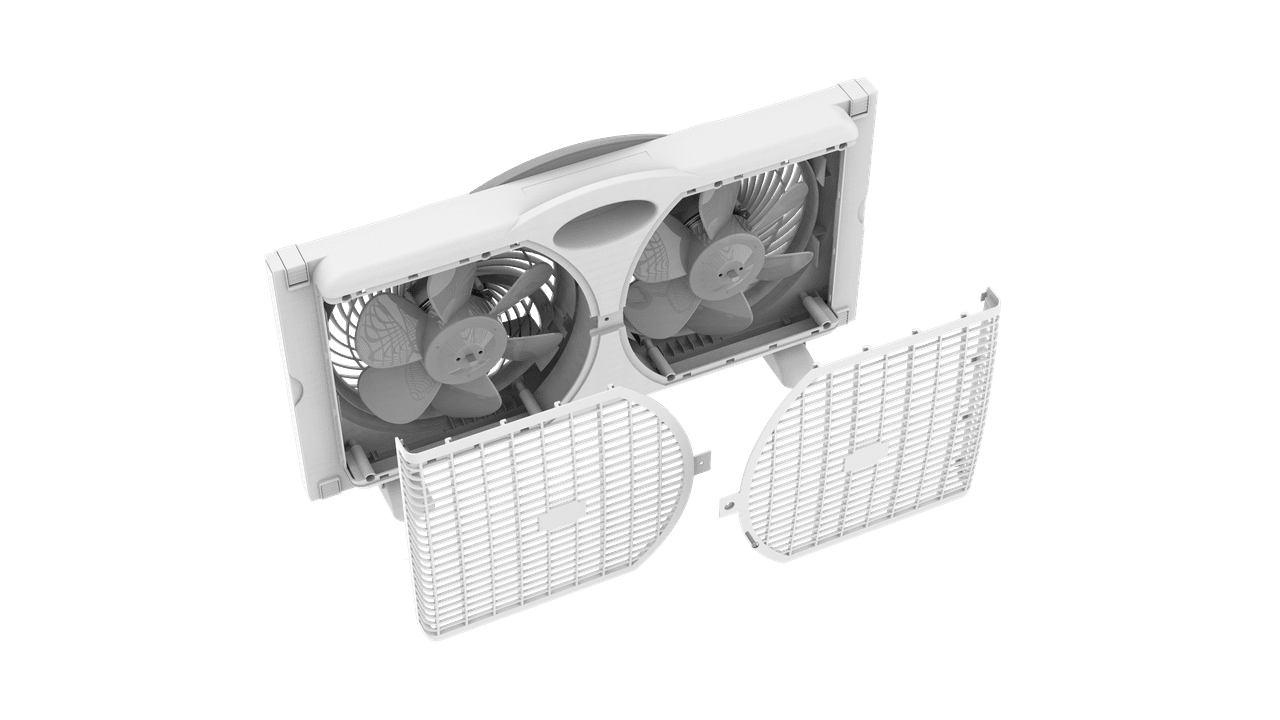 Ventilateur De Fenêtre Double MAINSTAYS