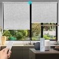 thumbnail image 1 of Biltek Smart Blinds for Windows Light Filtering Shades Motorized Roller Blinds & Shades Cordless Window Blinds Electric Blinds with Remote, 35" x 72" Automatic Window Shades For Home Smart Home Office, 1 of 9