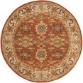 thumbnail image 1 of Safavieh Heritage Rust Traditional Rug - Round 6', 1 of 4