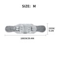 thumbnail image 1 of EGNMCR Waist Protection Self-heating Waist Protection Belt Hot-pressed Steel Waist Protection Widened Breathable Waist Protection Belt Protection belt, 1 of 2