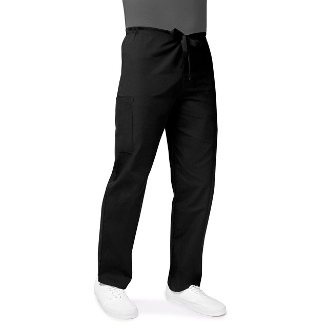 Adar Universal Sarraus pour Hommes - Pantalon de Sarrau à Jambe Fuselée avec Cordon