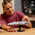thumbnail image 4 of LEGO Star Wars Home One Starcruiser Building Set for Adults - Star Wars Collectibles Set With Display Stand - Building Kit With 559 Pieces - 75405, 4 of 7