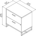 thumbnail image 4 of Meuble d'Affaires Method par Kathy Ireland Armoire Latérale Assemblée en Cacao, 4 of 5