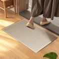 thumbnail image 4 of Door Mat Indoor Entrance Small Rug Front Door Mat Front Door Mat Outside Entrance Boho Bathroom Rugs Washable Non Slip Rugs for Porch Kitchen Bedroom Balcony Living Room Striped Refreshing Carpet, 4 of 6