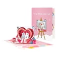 thumbnail image 2 of Clearance! Love Cats 3D Valentines Day Card For Her Up Anniversary Cards For Wife Birthday Cards PopUp Wedding Cards Include Envelope., 2 of 9