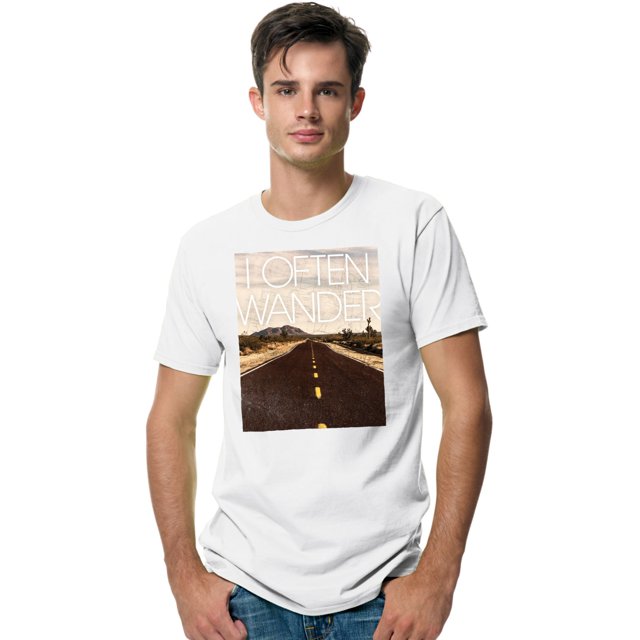 Hanes T-Shirt Graphique pour Hommes, 2TG, The Wanderer