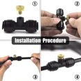 thumbnail image 4 of Amdohai 40FT Misting Cooling System Outdoor Misting Line Cooling Watering Sprayer, 4 of 7
