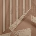 thumbnail image 1 of oneOone Cotton Silk Brown Fabric Geometric Diamond With Stripes Fabric For Sewing Printed Craft Fabric By The Yard 42 Inch Wide, 1 of 4