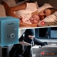 thumbnail image 4 of 2.0 cu ft Large Drop Safe Box for Business, Anti-Theft Money Drop Box with Lock and Slot, Digital Keypad and Spare Keys, Heavy-duty Cash Depository Safe for Home Office Retail Store Business, 4 of 6