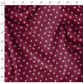 thumbnail image 4 of Soimoi Red Poly Georgette Fabric Artistic Floral Print Sewing Fabric Yard 52 Inch Wide, 4 of 5