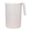 White, variant on Plastic Pitcher, 2L Iced Water Jug with Lid and Handle,Shatterproof Heat Resistance Infusion Pitcher for Cold Water,Flavor-Infused Beverage & Iced Tea
