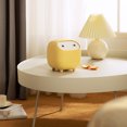 thumbnail image 3 of Desktop Small Trash Can Desk Garbage Basket Waste Bin Yellow, 3 of 7